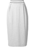 Fabiana Filippi High Waisted Midi Skirt - Grey