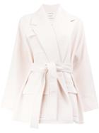 Maison Rabih Kayrouz Belted Jacket - Pink & Purple