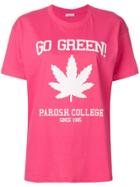 P.a.r.o.s.h. Go Green T-shirt - Pink