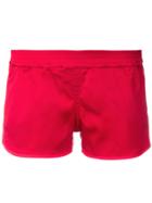 Rouge Margaux Elasticated Short Shorts - Red