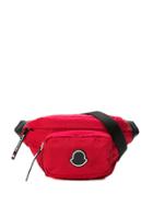 Moncler Shell Belt Bag - Red