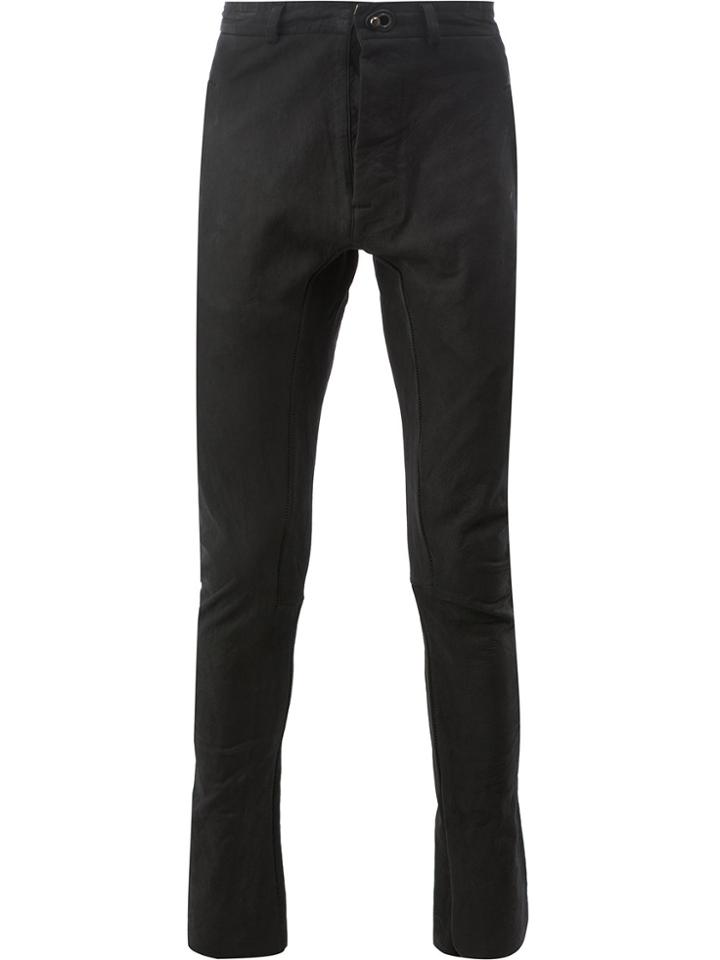 Isaac Sellam Experience Skinny Tailored Trousers - Black