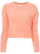 Mcguire Denim Faux Fur Sweater - Pink