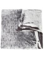 Label Under Construction - Bleach Effect Scarf - Unisex - Cotton - One Size, Grey, Cotton