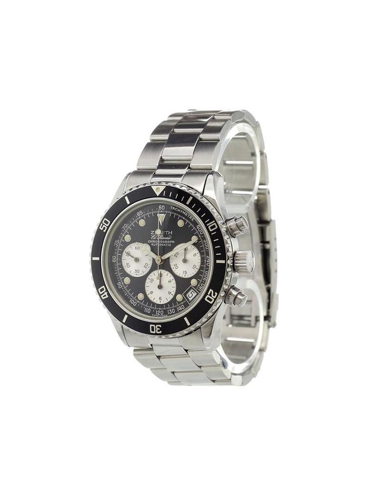 Zenith 'el Primero De Luca' Analog Watch, Adult Unisex, Stainless Steel