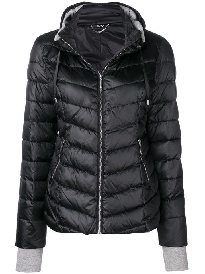 Liu Jo Elsa Quilted Down Jacket - Black
