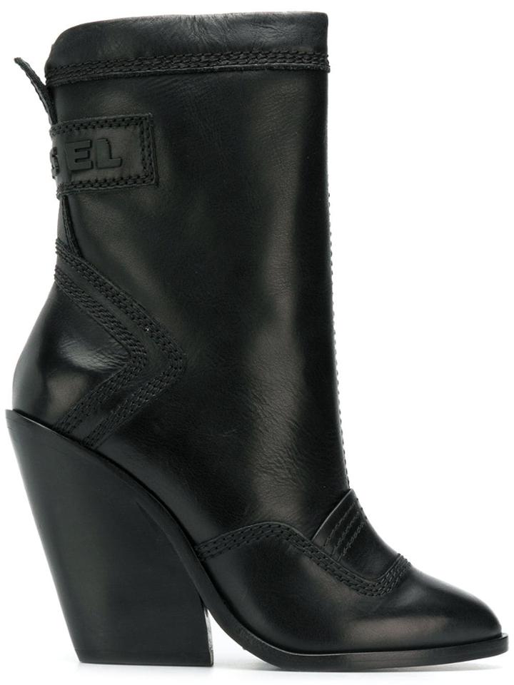 Diesel Diesel Dflamingobpr080 T8013 Furs & Skins->calf Leather - Black