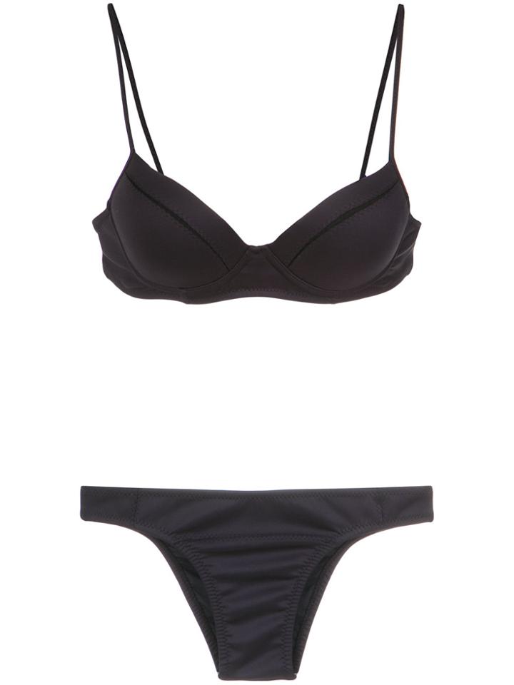 Amir Slama Bikini Set - Black