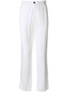 Z Zegna Tailored Fitted Trousers - White