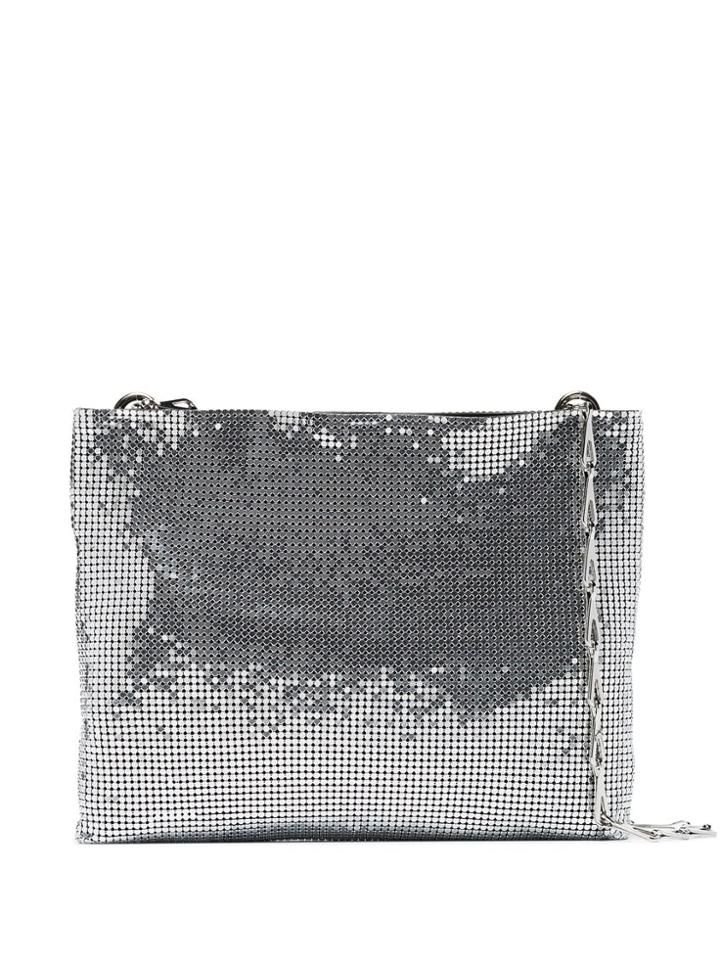 Paco Rabanne 1969 Pixel Shoulder Bag - Metallic