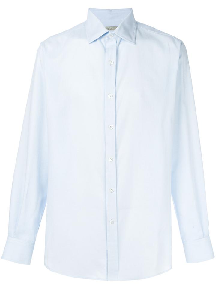 Holland & Holland Longsleeved Fitted Shirt - Blue
