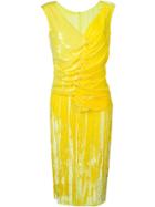 Nina Ricci Sequin Dress - Yellow & Orange