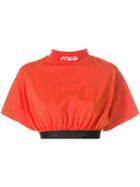 Heron Preston Cropped T-shirt - Orange