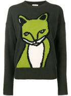 P.a.r.o.s.h. Animal Embroidered Sweater - Green