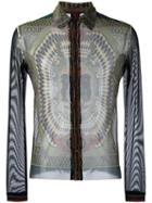 Jean Paul Gaultier Vintage 1994 'le Grand Voyage' Sheer Shirt, Men's, Size: 48