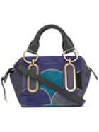 See By Chloé Small 'paige' Tote, Women's, Nude/neutrals, Leather/sheep Skin/shearling/cotton