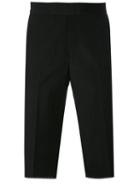 Yang Li - Raw Hem Tailored Shorts - Men - Virgin Wool - 48, Black, Virgin Wool