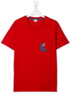 Paul Smith Junior Dinosaur Print T-shirt - Red