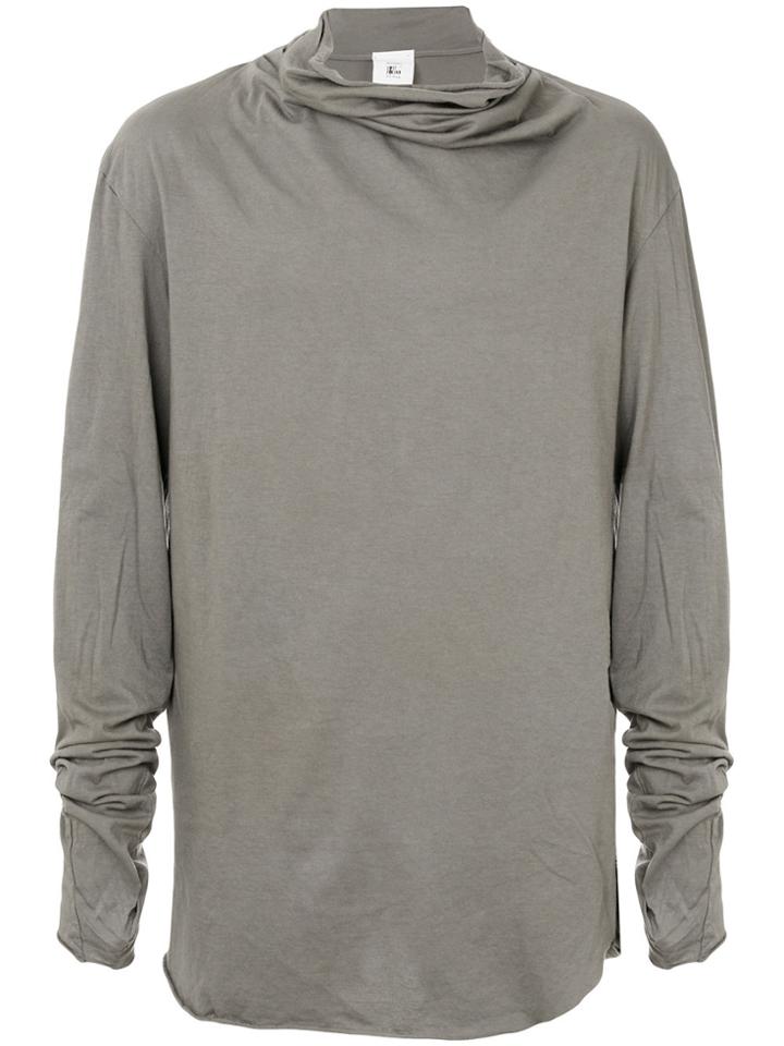 Lost & Found Rooms High Collar T-shirt - Green