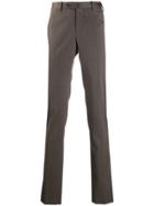 Pt01 Woven Straight-leg Trousers - Grey