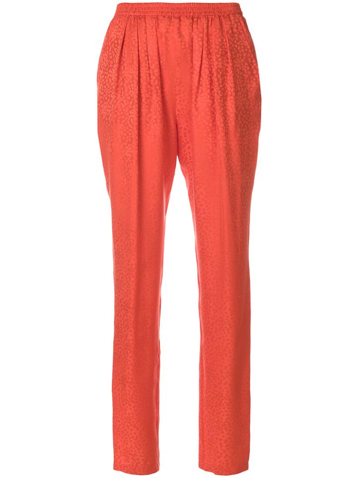 Stella Mccartney Elasticated Waist Trousers - Red