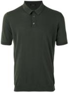 Roberto Collina Polo Shirt, Men's, Size: 50, Green, Cotton