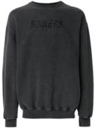 Balenciaga Bal Sinners Oversized Sweater - Black