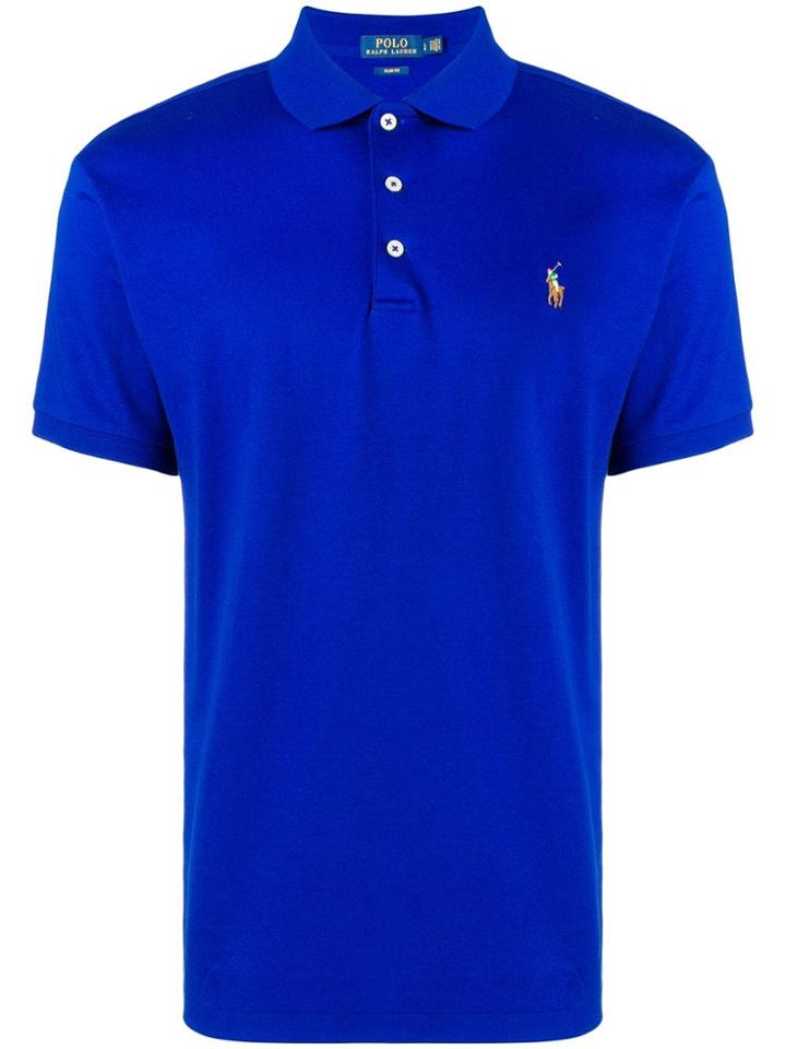 Polo Ralph Lauren Classic Brand Polo Shirt - Blue
