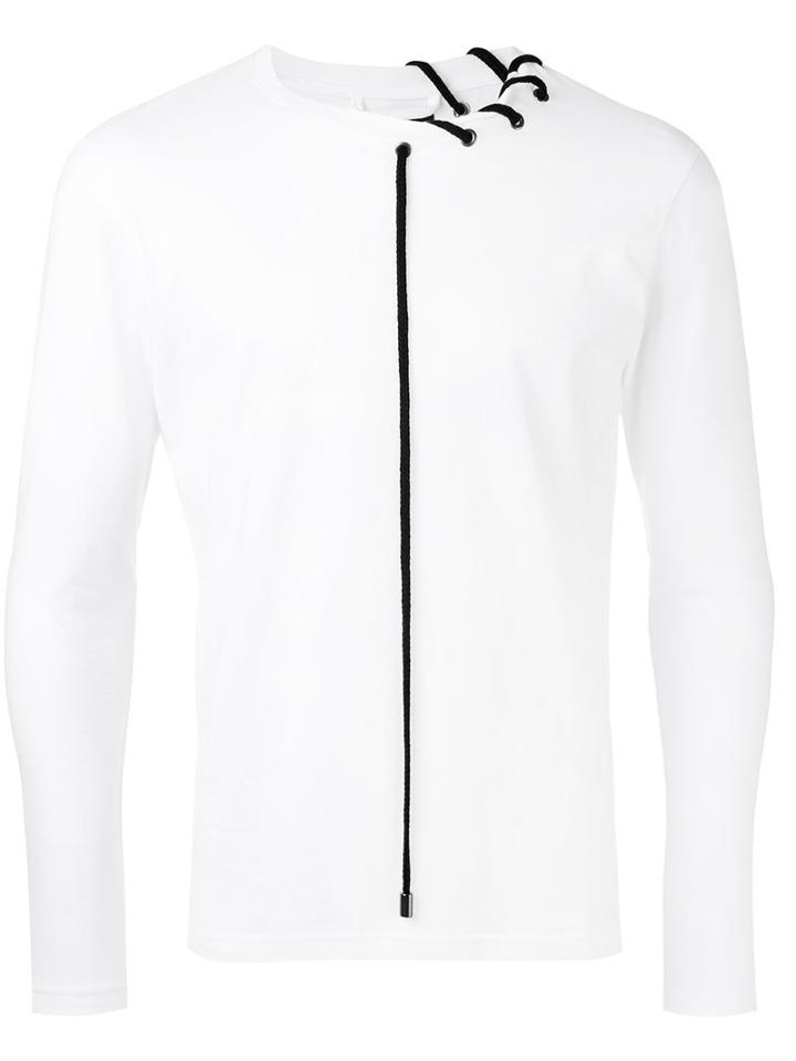 Craig Green - Drawstring Detailed Top - Men - Cotton - S, White, Cotton