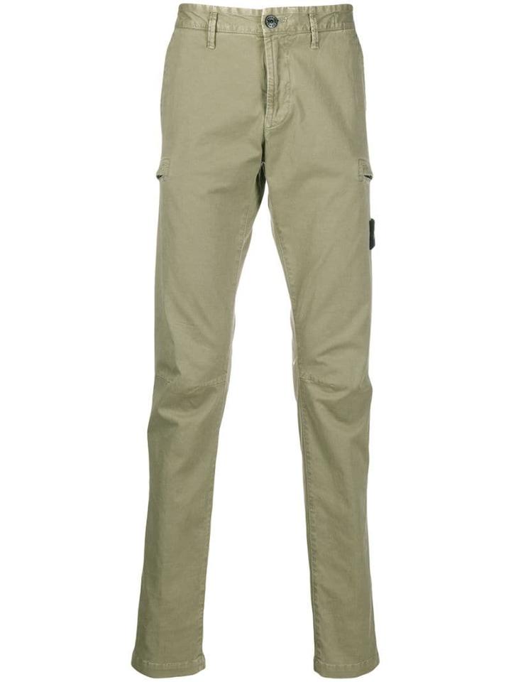 Stone Island Cargo Skinny Trousers - Neutrals