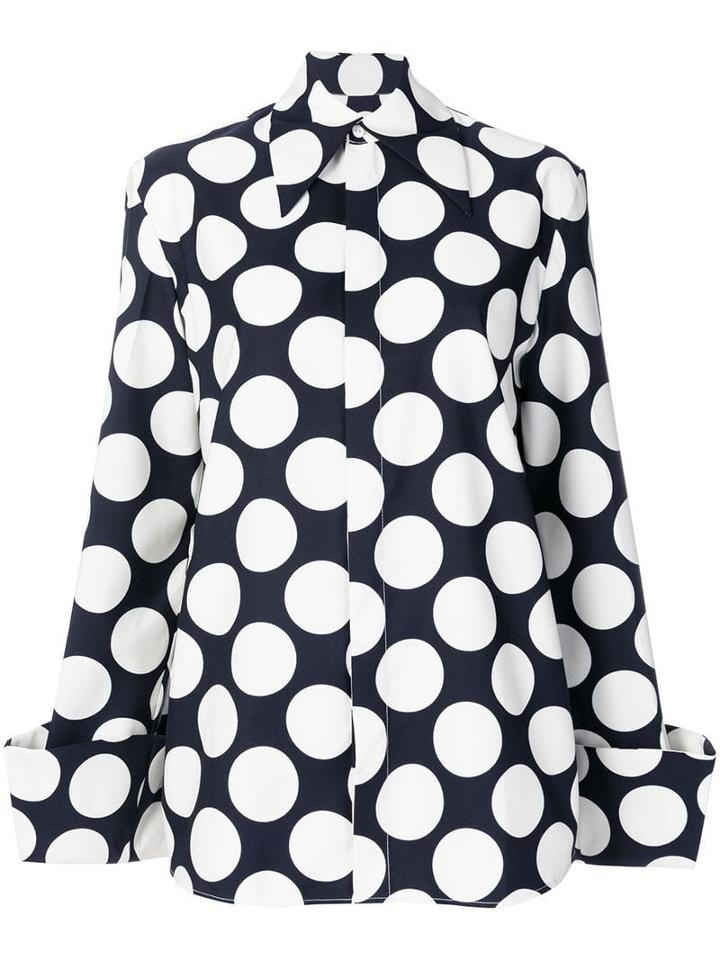 A.w.a.k.e. Mode Polka Dot-print Shirt - Blue