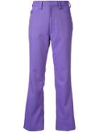 Theatre Products Flared Crop Trousers, Women's, Pink/purple, Polyester