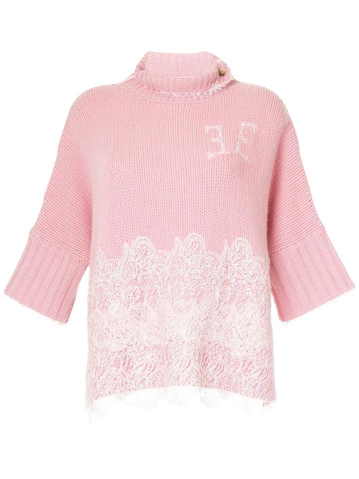 Ermanno Scervino Cashmere Top - Pink