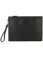 Philipp Plein - Joblife Clutch - Men - Calf Leather - One Size, Black, Calf Leather