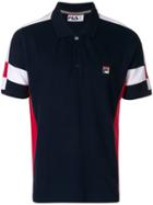 Fila Panelled Polo Shirt - Blue