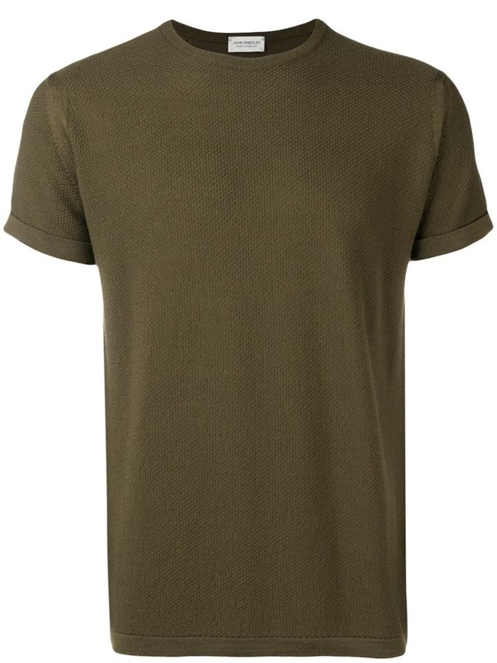 John Smedley Classic Polo Shirt - Green