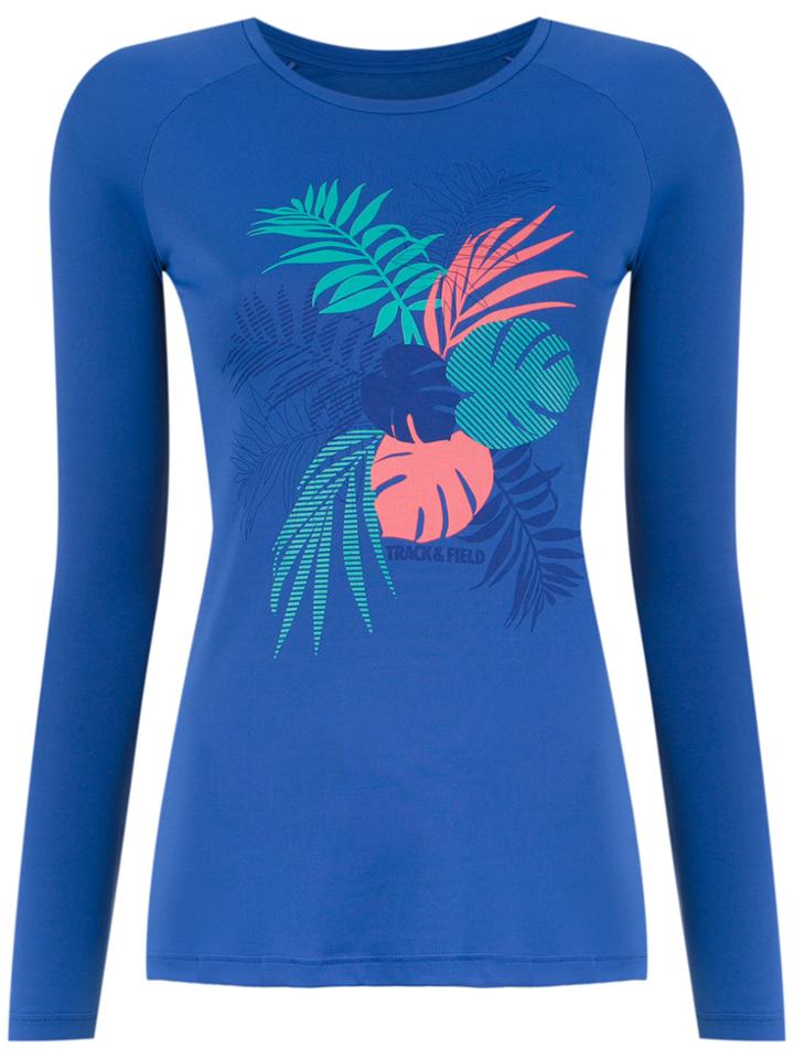 Track & Field Printed T-shirt - Blue