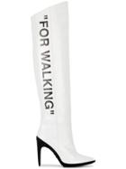 Off-white White For Walking 120 Knee Boots