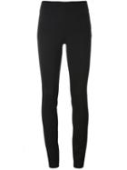 Hache Skinny Trousers, Women's, Size: 40, Black, Cotton/polyester/lyocell/virgin Wool