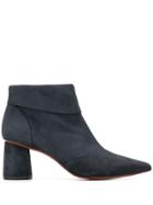 Chie Mihara Lula Panelled Ankle Boots - Blue