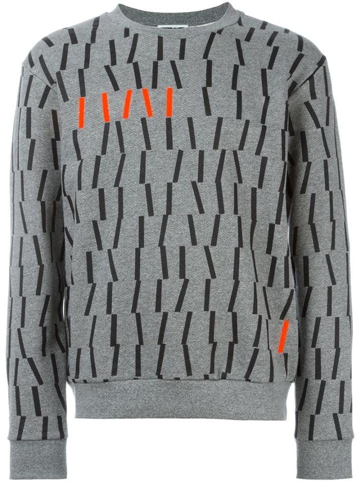 Mcq Alexander Mcqueen Geo Rib Print Sweatshirt