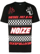 Diesel T Just Wf Noize T-shirt - Black