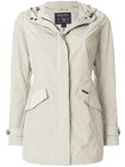Woolrich Slim-fit Hooded Raincoat - Nude & Neutrals