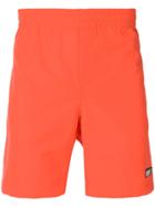 Msgm Lightweight Running Shorts - Orange