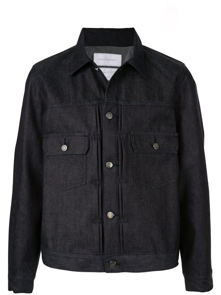 Fumito Ganryu Classic Shirt Jacket - Blue