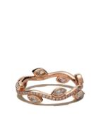 De Beers 18kt Rose Gold Adonis Rose Diamond Band