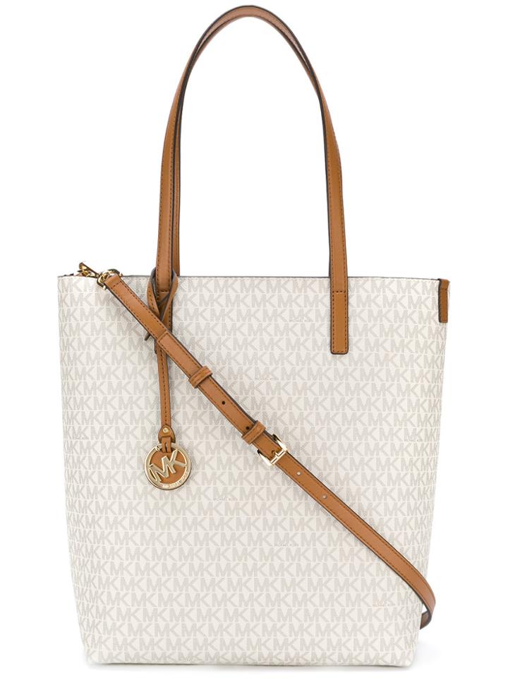 Michael Michael Kors Hayley Large Tote - Nude & Neutrals