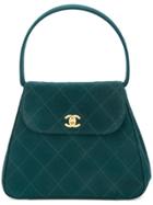 Chanel Vintage Cc Handbag - Green