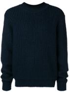 3.1 Phillip Lim Loose Long-sleeved Sweater - Blue