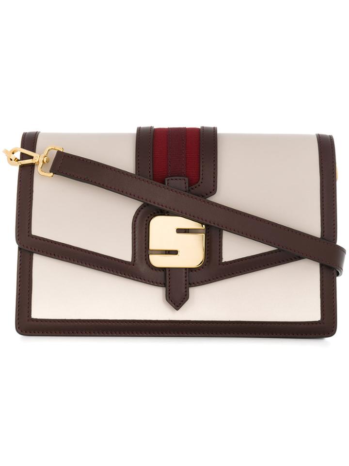 Serapian 1972 Crossbody Bag - Nude & Neutrals